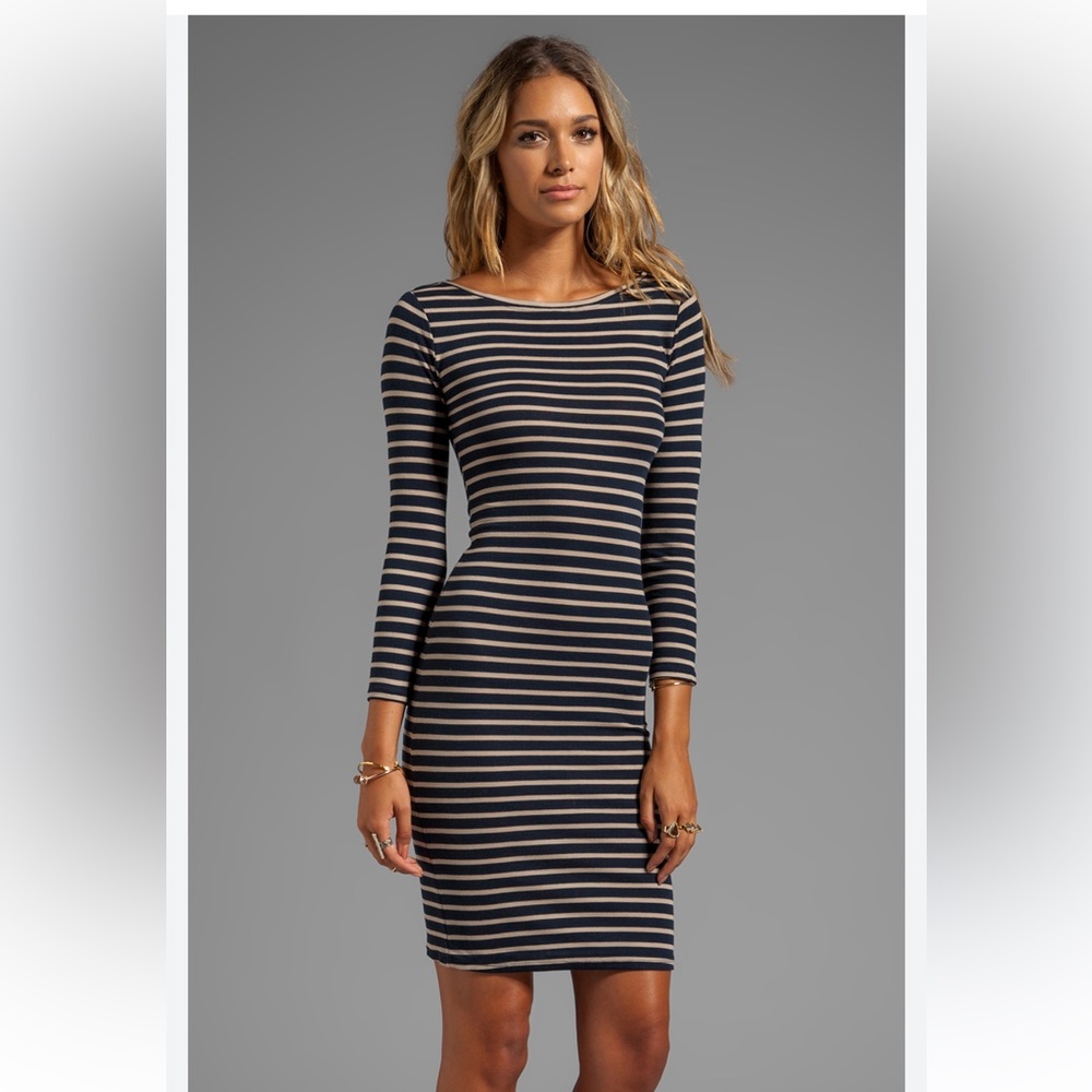 BCBGMaxAzria Briza 3/4 sleeve knit dress